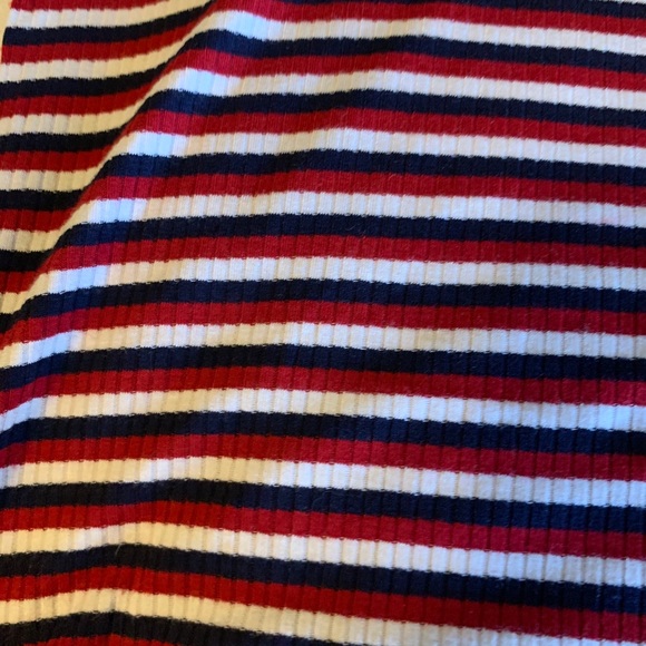 Ribbed Striped Tee - Picture 2 of 2